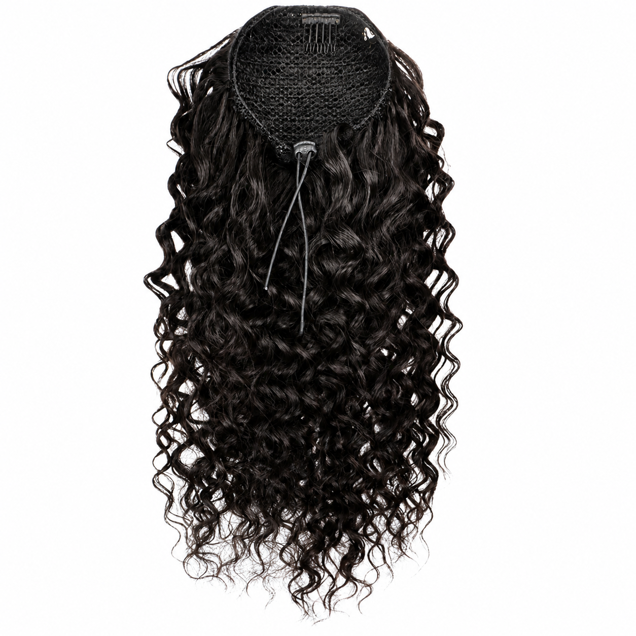 FAITH- EXTREME WAVE HUMAN HAIR DRAWSTRING PONYTAIL