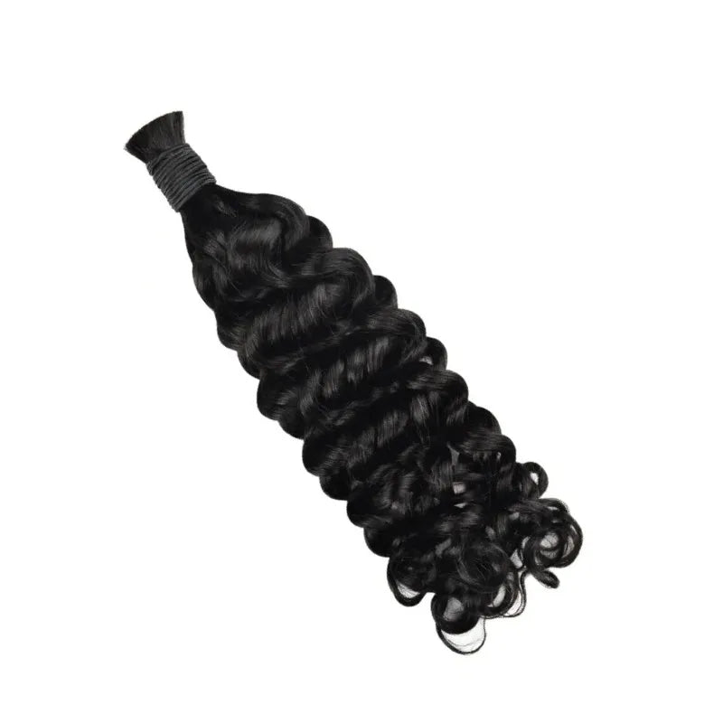IT CURL NATURAL BLACK BULK RAW VIETNAMESE HUMAN HAIR