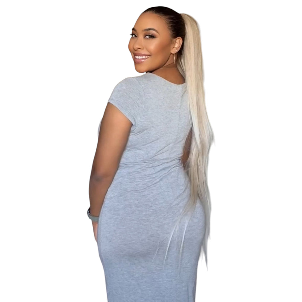 CHAY 36" KANEKALON YAKI STRAIGHT DRAWSTRING PONYTAIL / EXTRA LONG