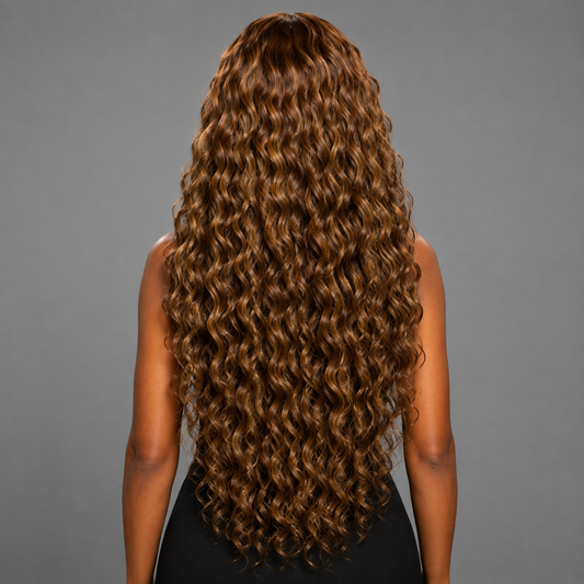 CUSTOM CURLY 13X4 HD LACE FRONT PREMIUM HUMAN HAIR WIG